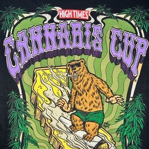 High Times Cannabis Cup 2017 Purple / Small NWOT
